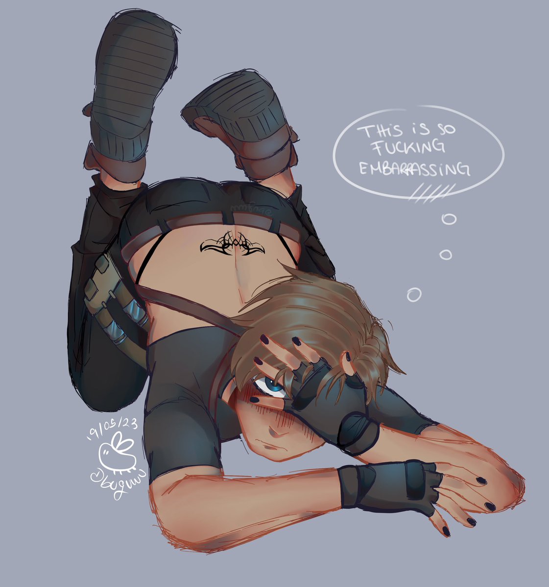 buguwu69's tweet photo. Leon horny sketches dump bc I can https://t.co/cQBRYBKXtA