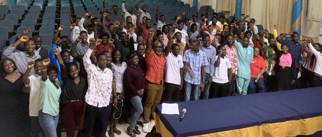 AfricaEduWatch's tweet photo. The KNUST Chapter of Citizens’ Coalition is duly launched 💪💪💪💪
#WeBeCitizens
#WeNoBeSpectators
@webecitizens @CDDGha @GhanaIntegrity @KofiEducation https://t.co/95whwjxqcv