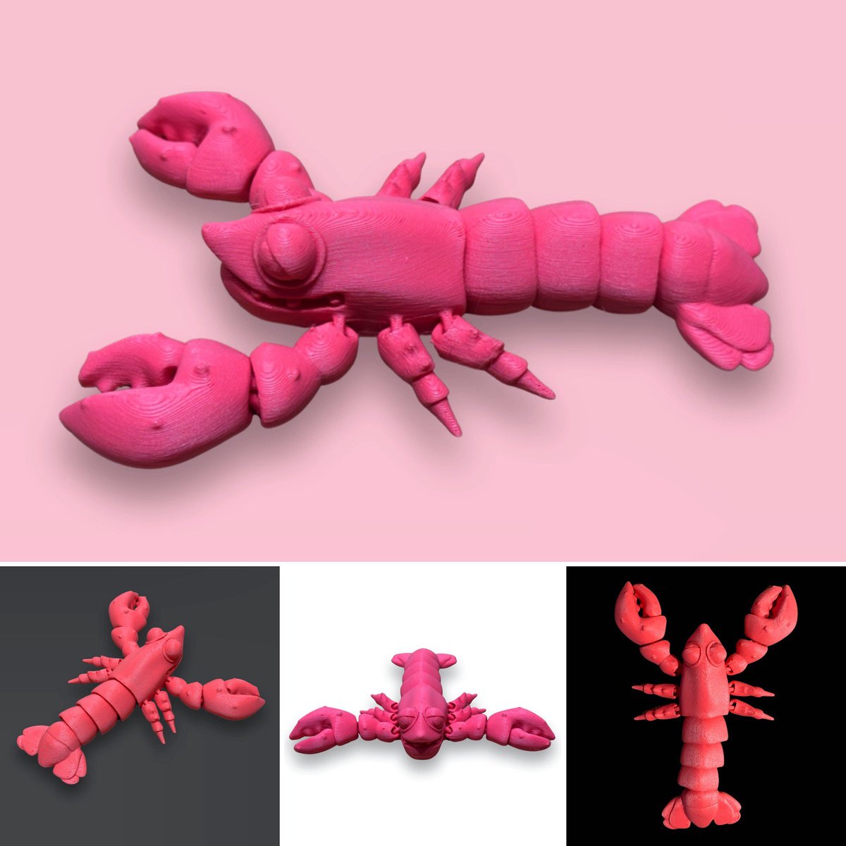 Makerwiz (@makerwiz) on Twitter photo Flexi Lobster #3dmodel @flexifactory #3dprinter <a href="/josefprusa/">Josef Prusa</a> #pla #rosepink <a href="/polymaker/">Polymaker</a> #3dprinting @makerwiz #flexi #lobster #printinplace #makersgonnamake Flexi Lobster #3dmodel @flexifactory #3dprinter <a href="/josefprusa/">Josef Prusa</a> #pla #rosepink <a href="/polymaker/">Polymaker</a> #3dprinting @makerwiz #flexi #lobster #printinplace #makersgonnamake
