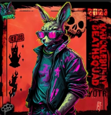 Gob1_RP's tweet image. More mints than a sweet shop!.... cmon, let&apos;s be having u!👊💥🔥
#YOTR #KNUCKLEBUNNYDEATHSQUAD #NFTMint