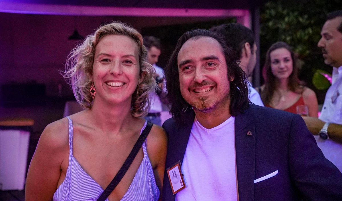 Thanks again to <a href="/fredhermelin/">Frédéric Hermelin 🎬</a> and <a href="/linagora/">Linagora</a> for the party last week after #vivatech and very interesting conversations with a few drinks.. 🥹😘