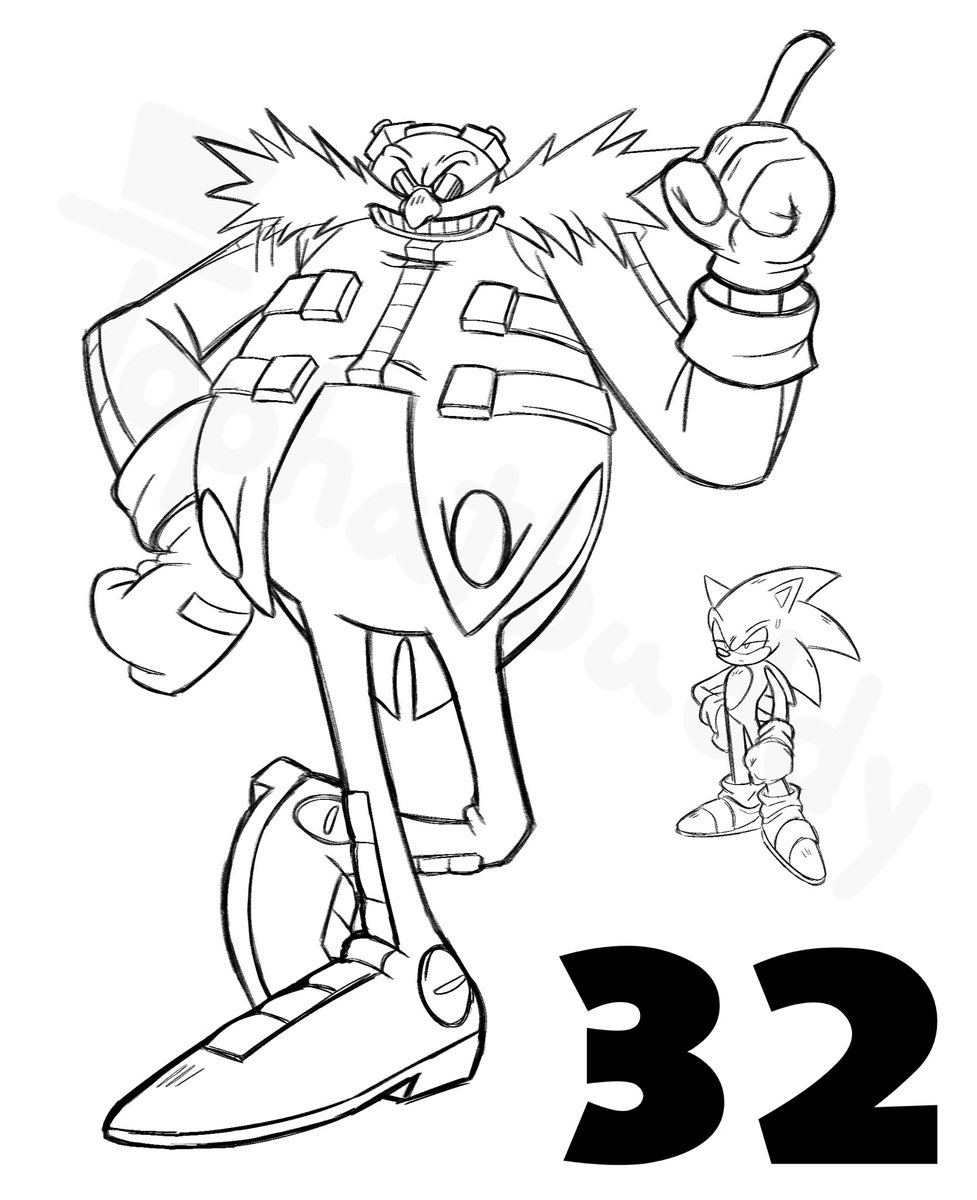 #SonicTheHedgehog #Sonic32nd 
happy birthday to eggman and only eggman there’s no one else just eggm