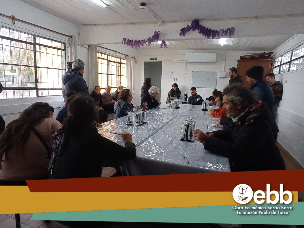 fpablodetarso's tweet photo. ℂ𝕠𝕞𝕡𝕒𝕣𝕥𝕚𝕣 🙌🏼

En el día de hoy trabajadores y trabajadoras de la Obra Ecuménica compartimos un almuerzo con integrantes del Consejo Directivo de la Fundación Pablo de Tarso

¡Gracias por la visita! https://t.co/nGtLWip8Bi