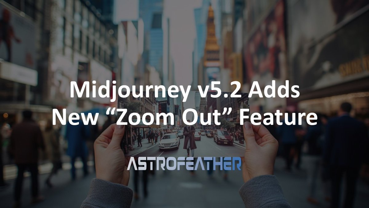AstroFeatherAI's tweet photo. Today's trending AI stories - here's what you need to know:

1) Midjourney v5.2 update.
2) Stable Diffusion (SDXL 0.9) update.
3) Amazon invests $100 million in generative AI.
4) YouTube's new AI dubbing tool.
5) Australian startup makes biological computers. https://t.co/nHUwHyOPOv