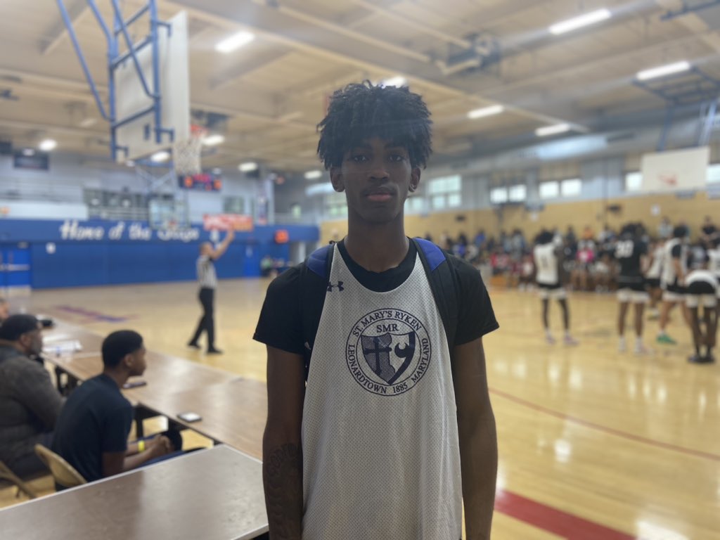 Khalib Norcome (Ryken ‘25) was a human highlight reel for the Knights during their win this afternoon. His explosive finishing ability was on full display