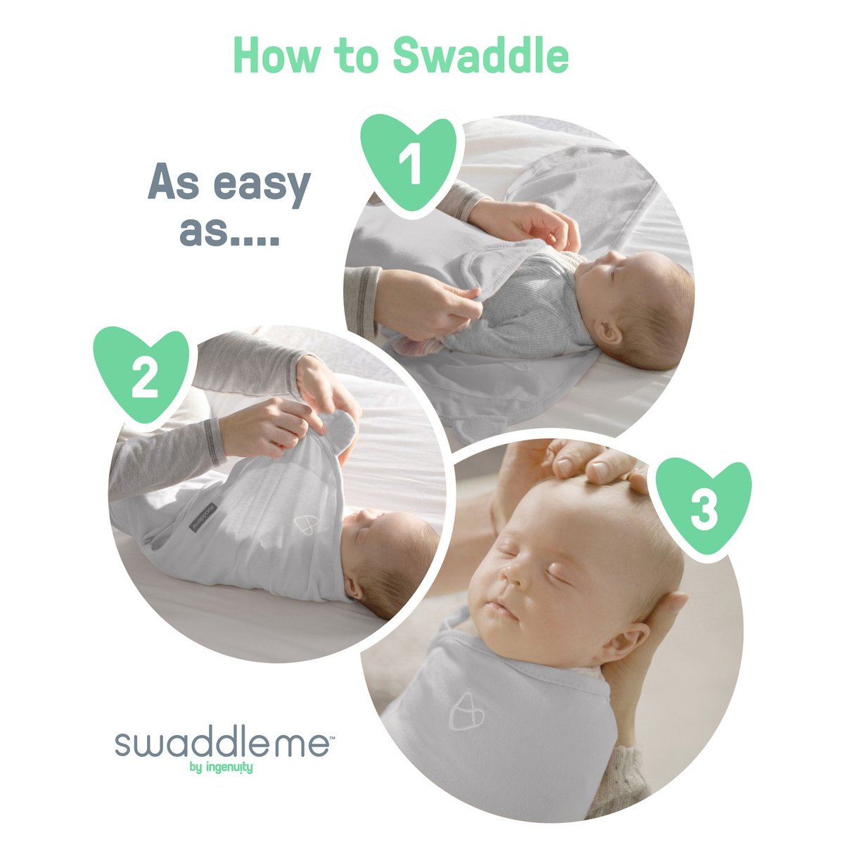 SwaddleMe™ by Ingenuity™ tweet media