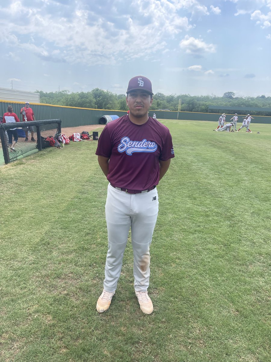 F: <a href="/SenderoBaseball/">Sendero Baseball Club</a> 17U 13, West Texas Hooks 2
PoG: <a href="/smonsivais22/">Aniceto Monsivais</a> 3-3, 2B, 3B, RBI / 4 IP, 3K, 2R