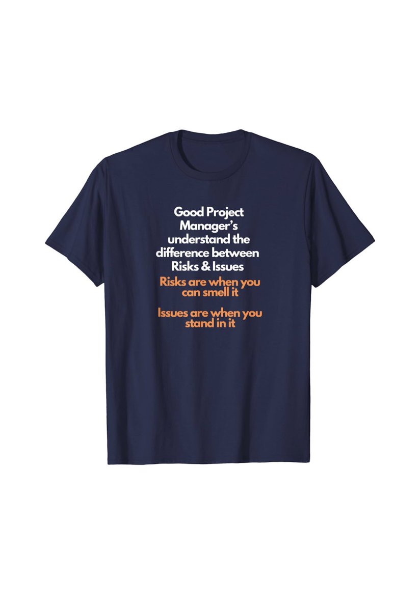 amzrocksltd's tweet photo. A perfect analogy to understand risks and issues. For all future and current project managers. Check out this and other designs on Amazon by #amzrocksltd #projectmanagement #programmemanagement #london #ITsoftware ITservicedesk #agile #prince2 #dxc #hp #fujitsu #governmentIT https://t.co/lmYu2chZ83