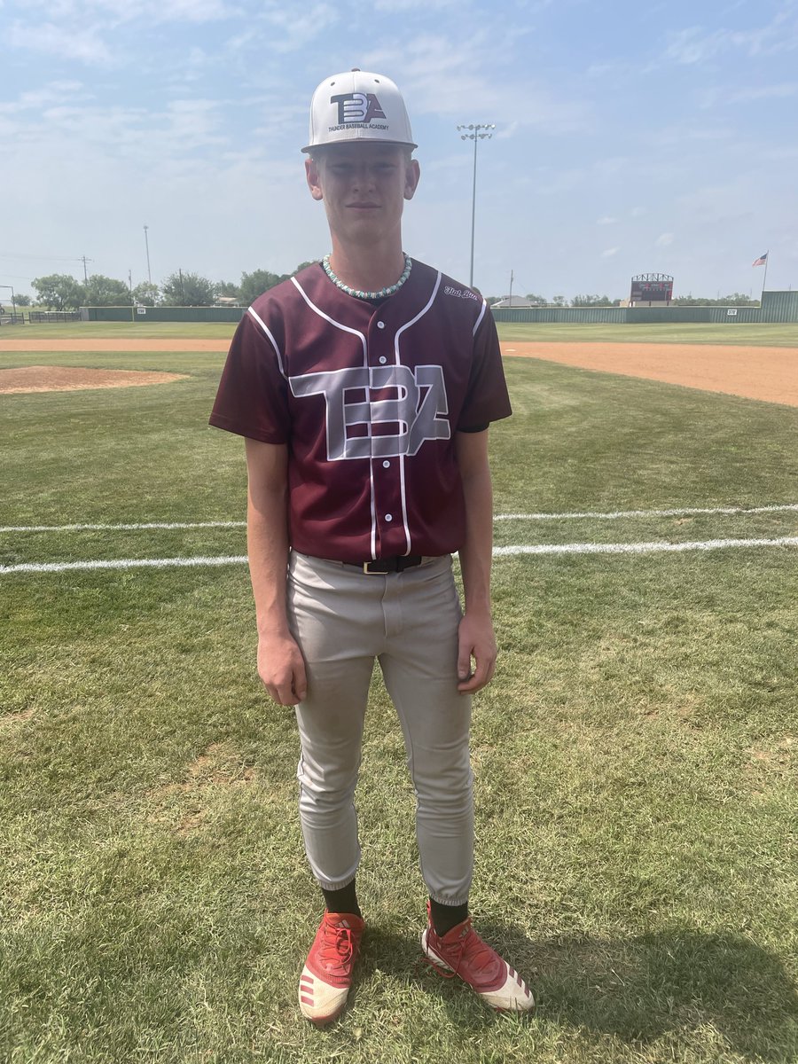 FiveToolTexas's tweet photo. F: TBA 2026 4, Marucci Elite Loya 3
PoG: Aaron Picasso 2-2, RBI
Pitcher: Holden True 4 IP, 5K, ER https://t.co/ML0lVw75kE