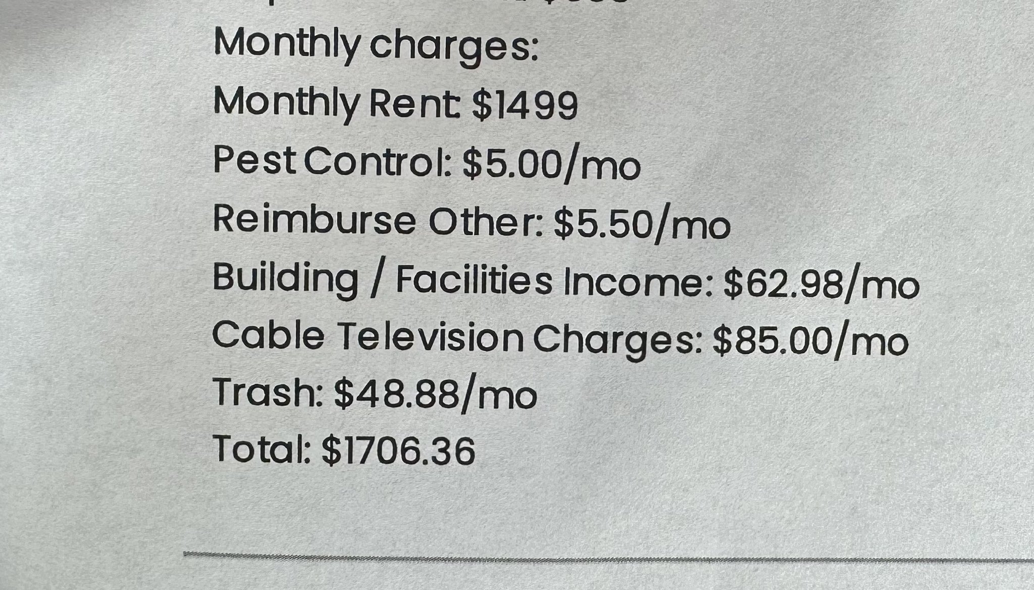Branden Flasch on Twitter "207 in mandatory fees on top of base rent