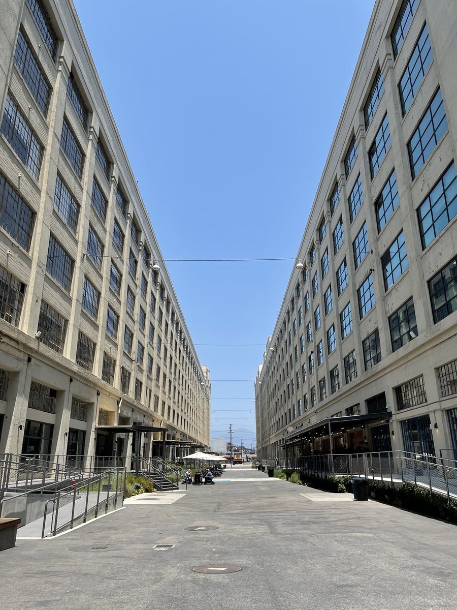Set-up underway for my talk @ LA Design Festival. Absolutely gorgeous weather here!