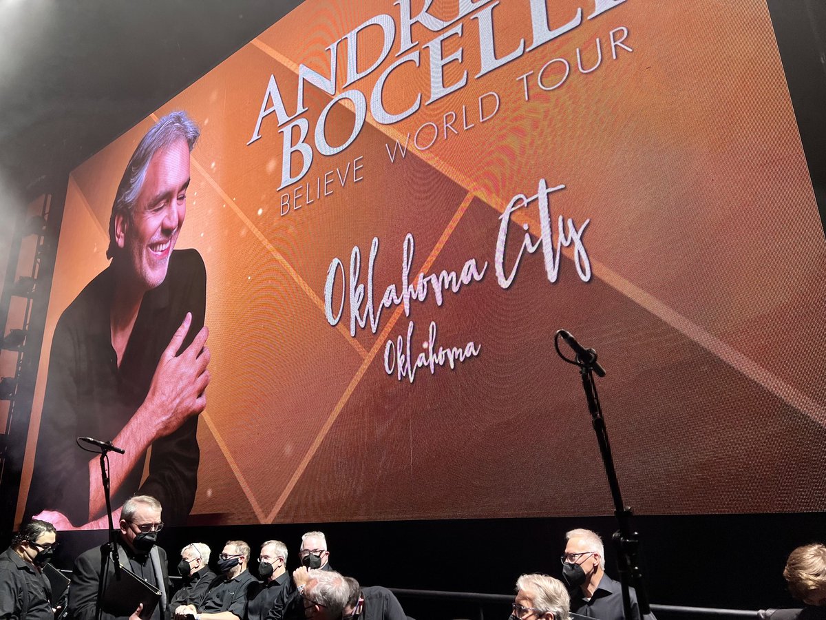 #FlashbackFriday // One year ago today, we were performing onstage with @AndreaBocelli‼️
@canterburyokc | @OKC_PHIL