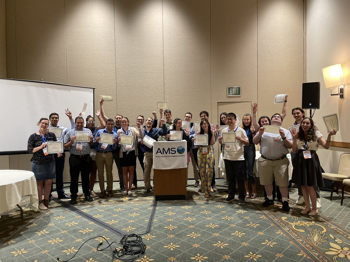 Introducing the newest graduates of the <a href="/ametsoc/">American Meteorological Society</a> Early Career Leadership Academy! 🎉🎓 #AMSECLA23