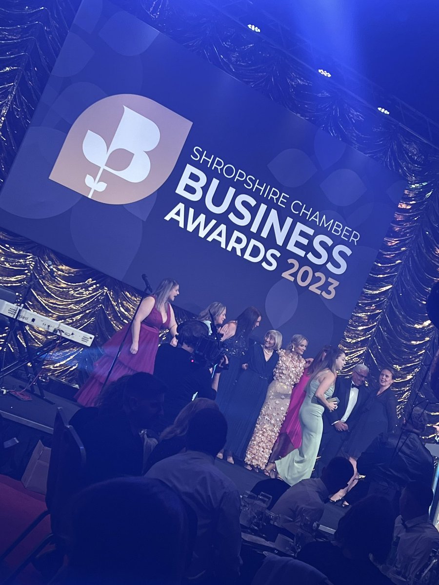PaulMcGillivray's tweet image. Fun, style, great conversations and a celebration of the region’s best talent at the Shropshire Chamber Business Awards. Thanks to Shropshire Council for the invitation! #scba2023