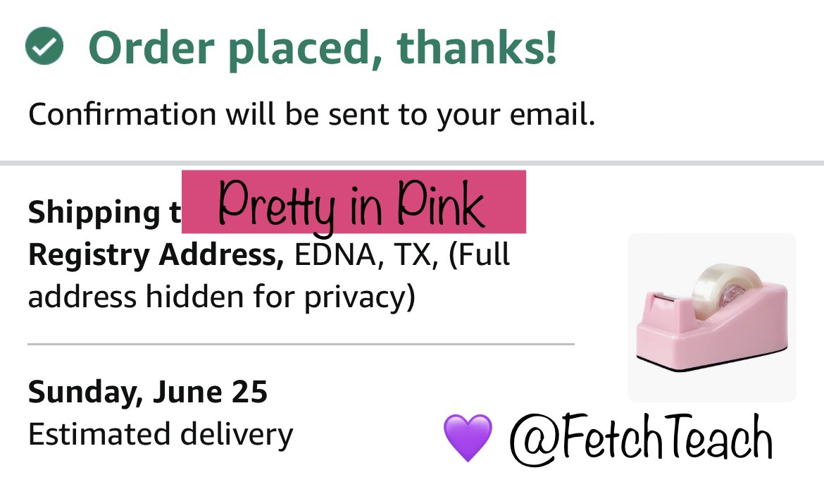 Thank you @FetchRewards for helping me support a student teacher I had a few years ago. She’s moving on to another school than the one we were at together. ♥️ bless her road! 
#PostForPencils @amazon 

amazon.com/hz/wishlist/ls…
