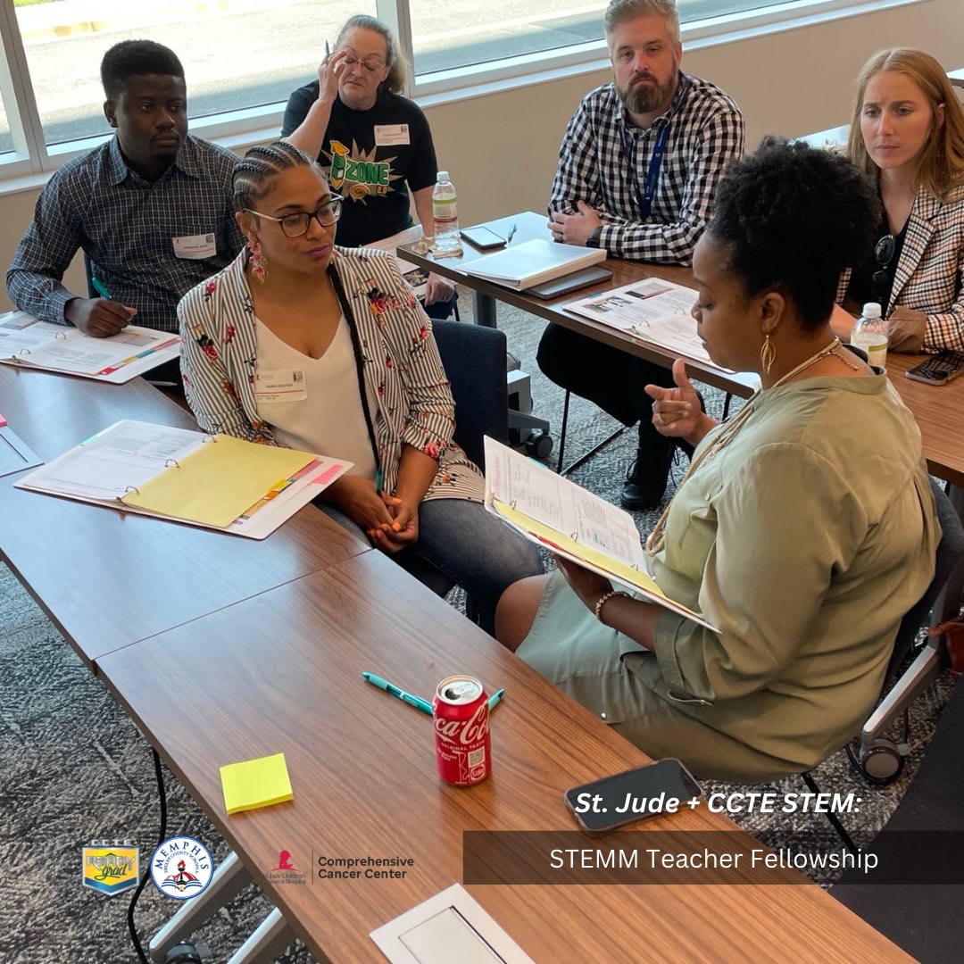 MSCS_CCTE's tweet image. STEMM Teacher Fellowship participants kick-off meeting today at St. Jude Advanced Research Center! 

#readygrad #stemeducation #stjude #memphisshelbycountyschools #cteprograms