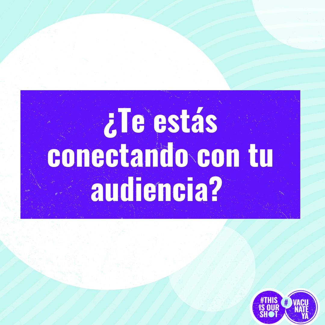 Es importante encontrar a las personas donde ya están: Es el primer paso para comunicarte efectivamente. Intenta crear contenido relacionado con una tendencia popular o integrar las noticias del momento para que sea efectivo: