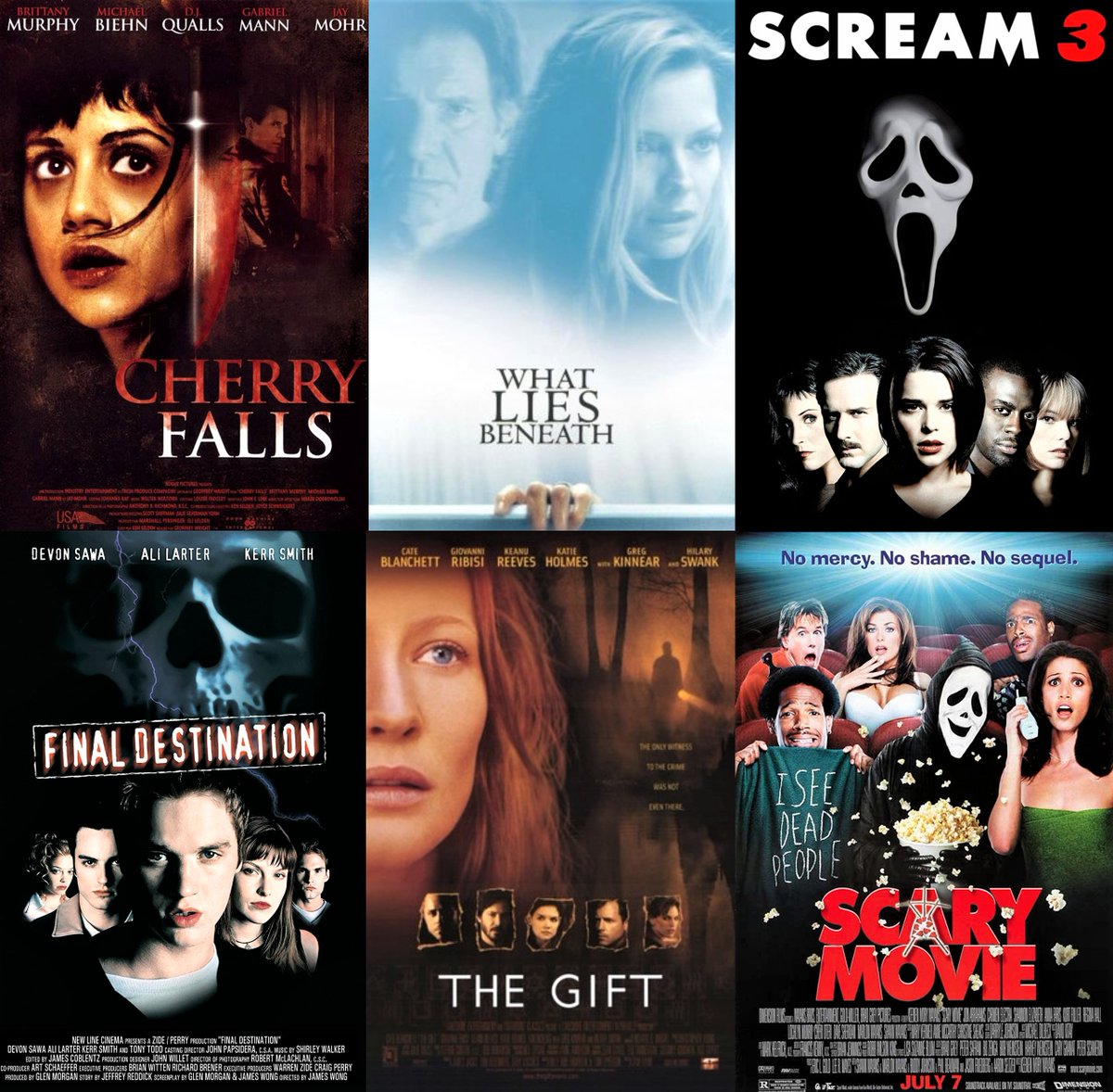 HorrorCarnival's tweet photo. Which one of these six films do you like most? https://t.co/IROZrgOkwO