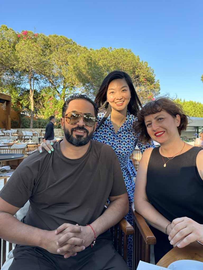 ahmedbinsulayem's tweet photo. With @inyoung1988 Anna Inyoung Kim & @asliyaman of #Kimmacoffee at @ithakirestaurant #southkorea ๐ฐ๐ท #turkey ๐น๐ท #seoul #istanbul #uae ๐ฆ๐ช #dubai @SCATurkey @SpecialtyCoffee #2023 #futureofcoffee #madeforcoffee @dmcccoffee @SpaBrambati https://t.co/NphN92NQCC