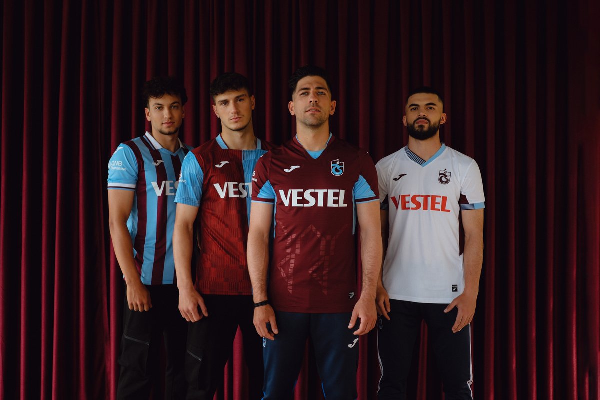 Üzerimizde gururla taşıyacağımız, tertemiz hikayelerin ve mücadelenin simgesi olan yeni sezon formalarımız satışta!

#BizeHerYerTrabzon

🔗 trabzonspor.com.tr