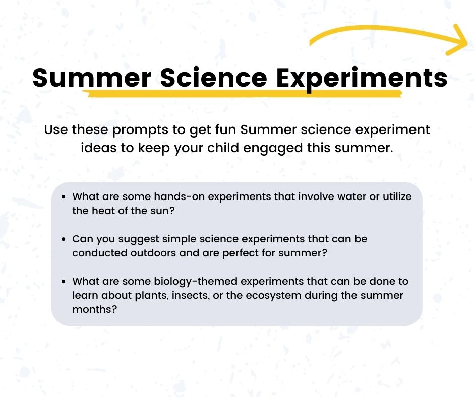 pinwheelphone's tweet image. Hey parents! ☀️👪 Summer is here and it&apos;s time for some fun activities! Here are 3 ways ChatGPT can help you out - get creative ideas and engage your kids in fun and educational challenges! 🤓🌟 #summertimefun #parentinghacks #chatgptforall