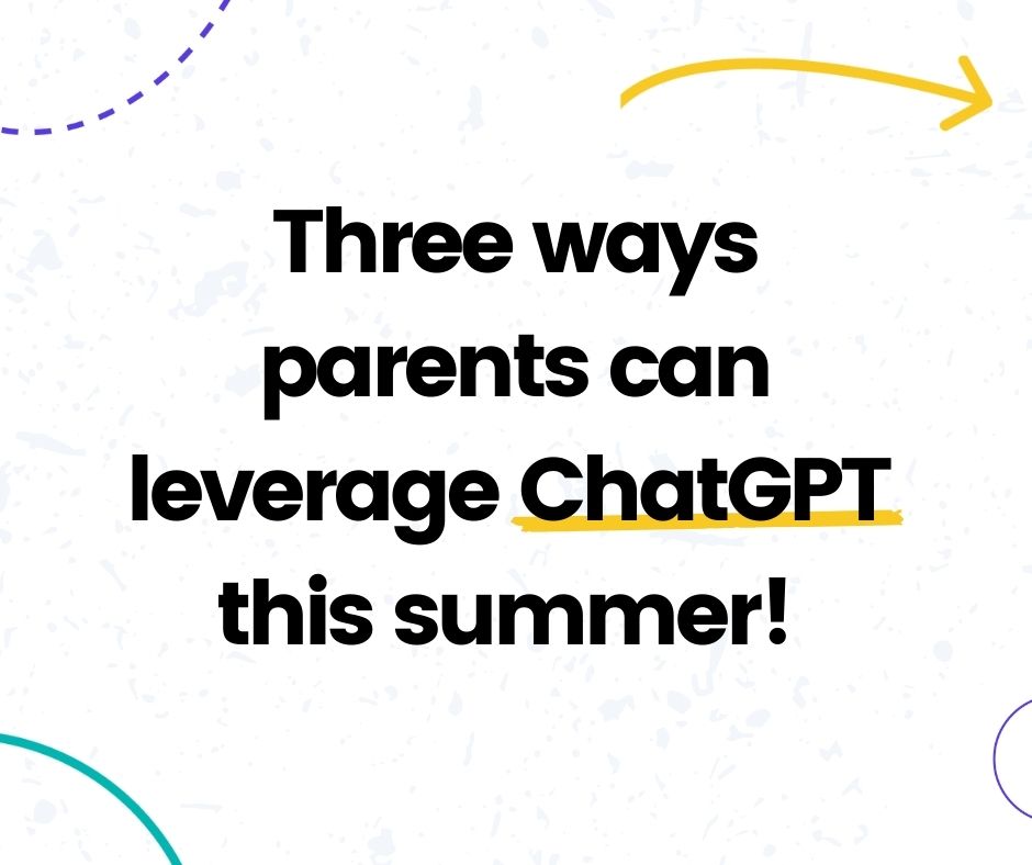 pinwheelphone's tweet image. Hey parents! ☀️👪 Summer is here and it&apos;s time for some fun activities! Here are 3 ways ChatGPT can help you out - get creative ideas and engage your kids in fun and educational challenges! 🤓🌟 #summertimefun #parentinghacks #chatgptforall