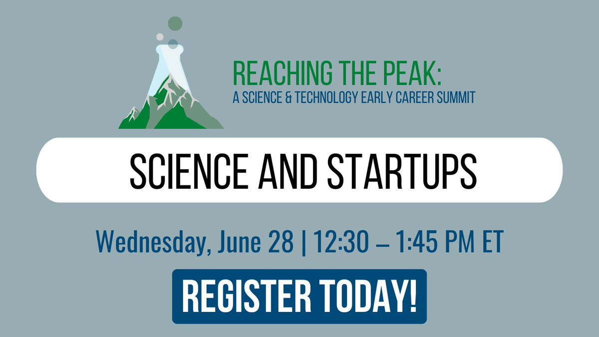 ResearchAmerica's tweet photo. Do you have big ideas for a biotech startup but aren't sure exactly where to start? Join us nest week on June 28 at 12:30 p.m. to learn about the world of biotech, finding investors, entrepreneurship and more! Register today: https://t.co/s0ZUaqJLWF #RA23Summit #SciPol #SciComm https://t.co/4uvlRDzJWi