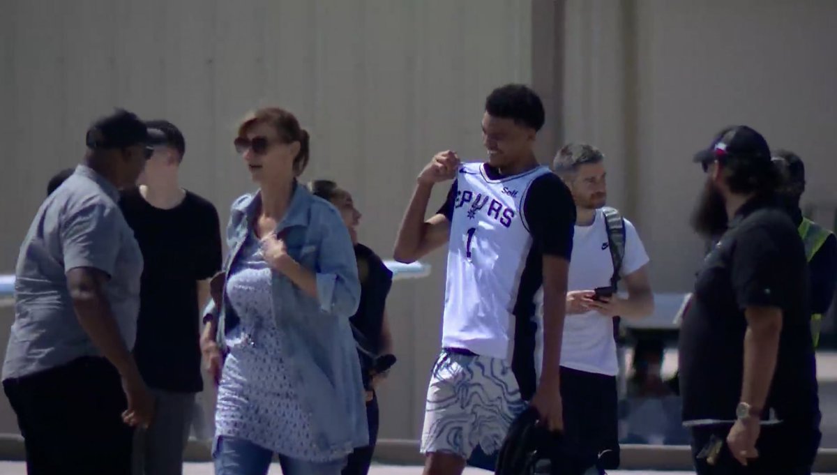 The Wemby has landed