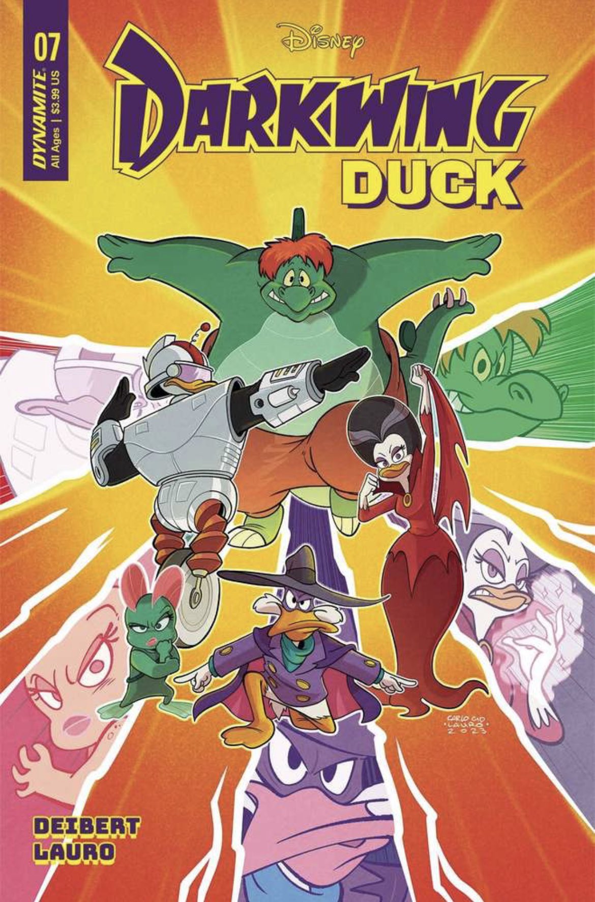 DuckTalks 🎩🦆💬 on Twitter "Dynamite Comics Darkwing Duck 7 Variant