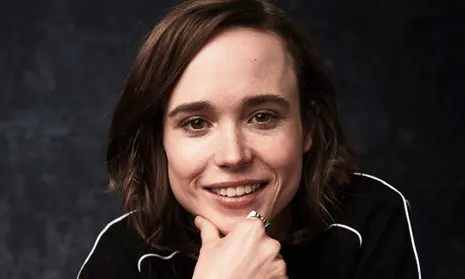 1984Translation's tweet photo. Ellen Page: cute, talented, out lesbian who desperately needed responsible, loving, MH therapy

Eliot Page:  5' 1", dick-less, scarred, miserable, "straight man" w/ ab implants &amp; a bizarre chipmunk voice

This is tragic. Anyone applauding this is a ghoul.

#TransIsGayConversion💔 https://t.co/E9fJCMG7Lt
