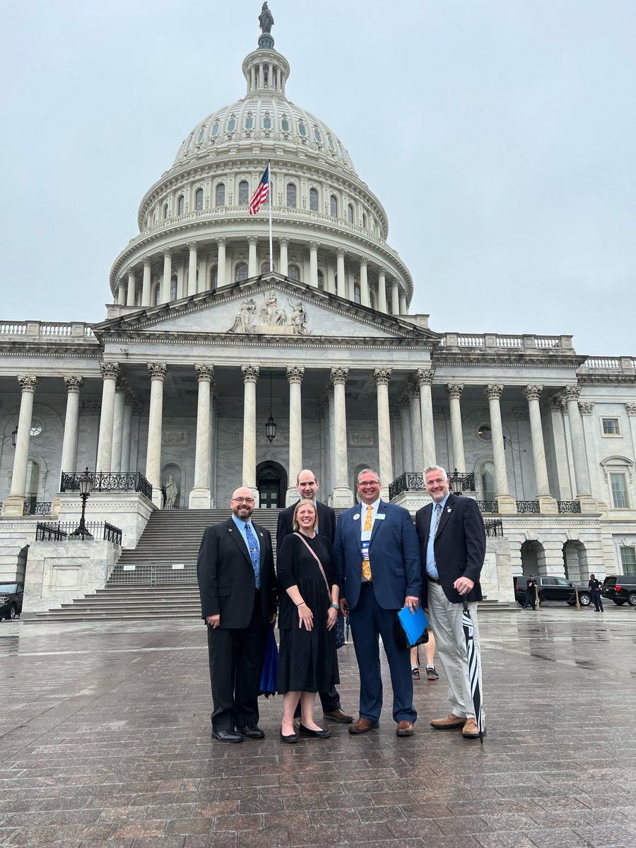 Today, PMEA was in Washington, DC with the @NAfME to advocate for funding and policy issues related to music education. #nafmehillday