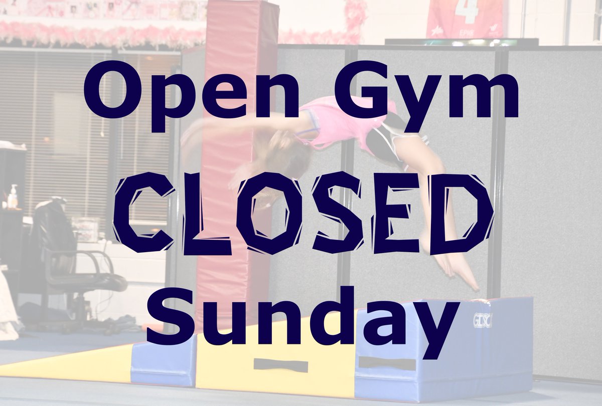 OPEN GYM will be CLOSED Sunday, but we look forward to seeing all tumblers back next week in classes. Summer Class Registration still has openings; it’s not too late to enroll. 🤸‍♀️

fitwize4kids.com/ashburn/tumble…
#tumbling #opengym #fitwize4kidsashburn