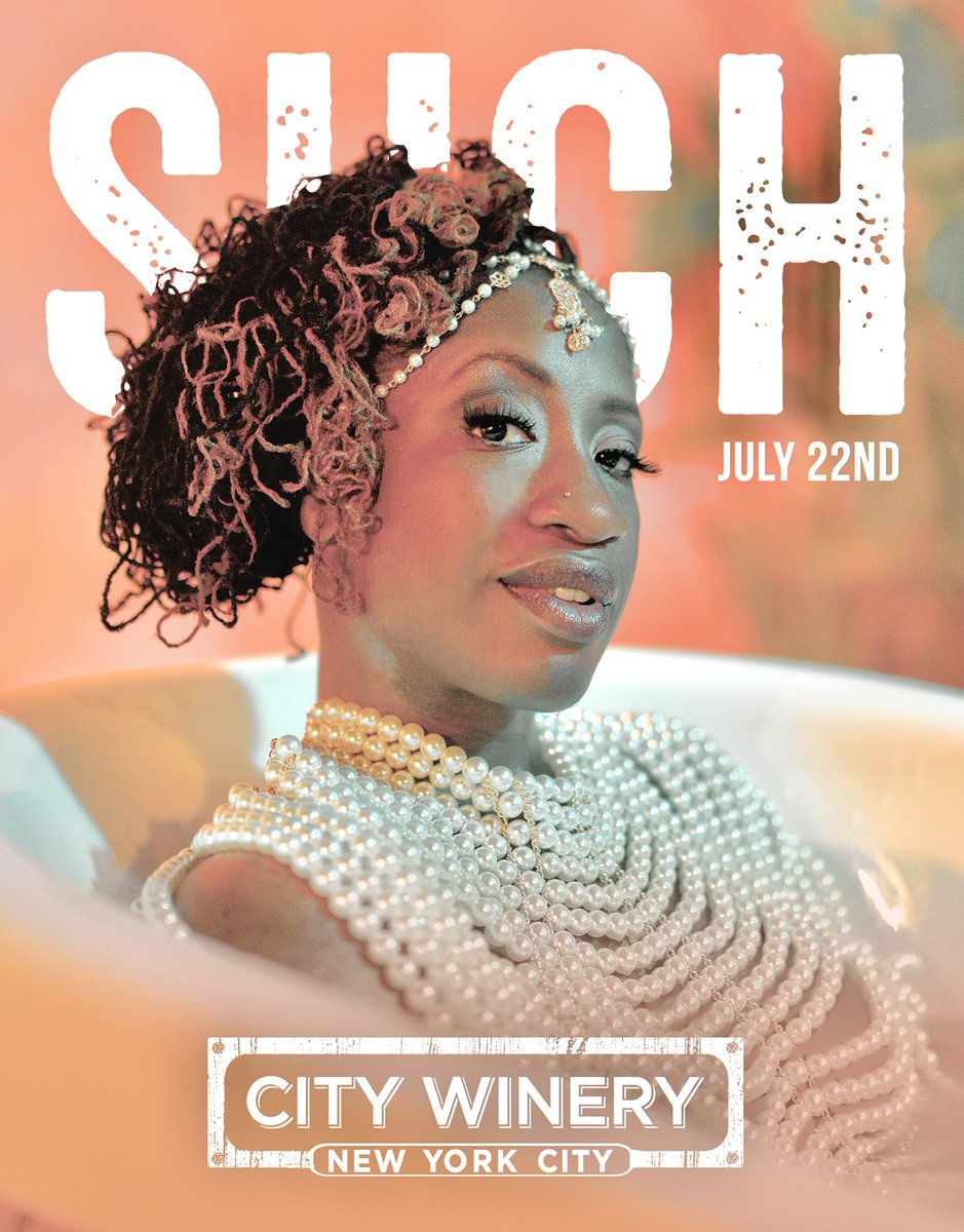 Such's tweet photo. #NEWYORK🗽 I’m finally coming your way on July 22nd at @CityWineryNYC and would LOVE to see your beautiful faces! Tickets at https://t.co/AC6eSyTsuX - tell ya friends and pull up on me! ♥️ https://t.co/L7QPmSPgXT