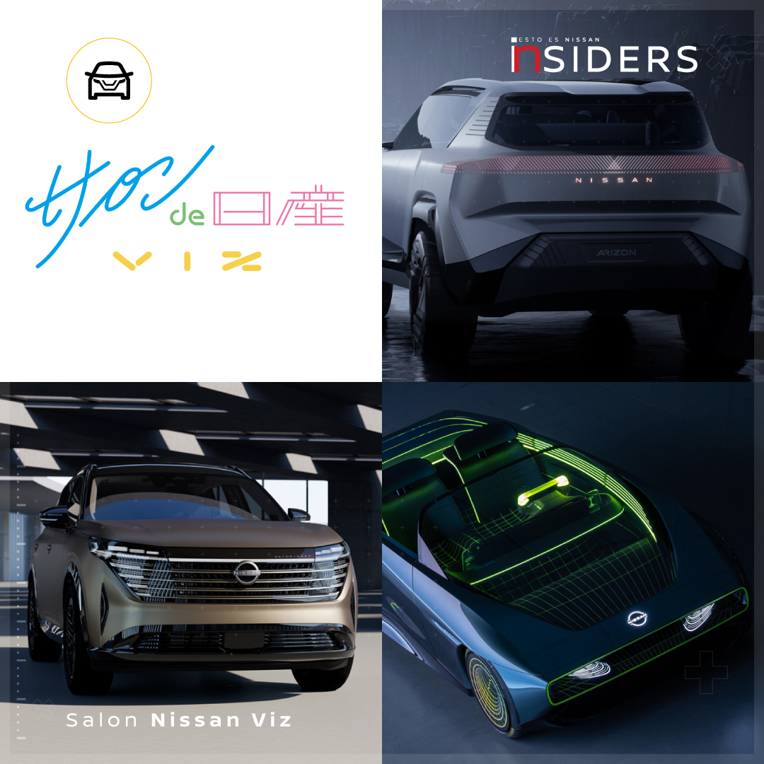 “Salon de Nissan Viz” ⭐️
Es el estudio creativo 🎨 y colaborativo de Nissan donde nuestros diseñadores discuten ideas  y las convierten en realidad. 🤯 Aquí les comparto algunos diseños originales que nacieron en este increíble espacio ⬇️
bit.ly/3NqKWcm
#NissanInsiders