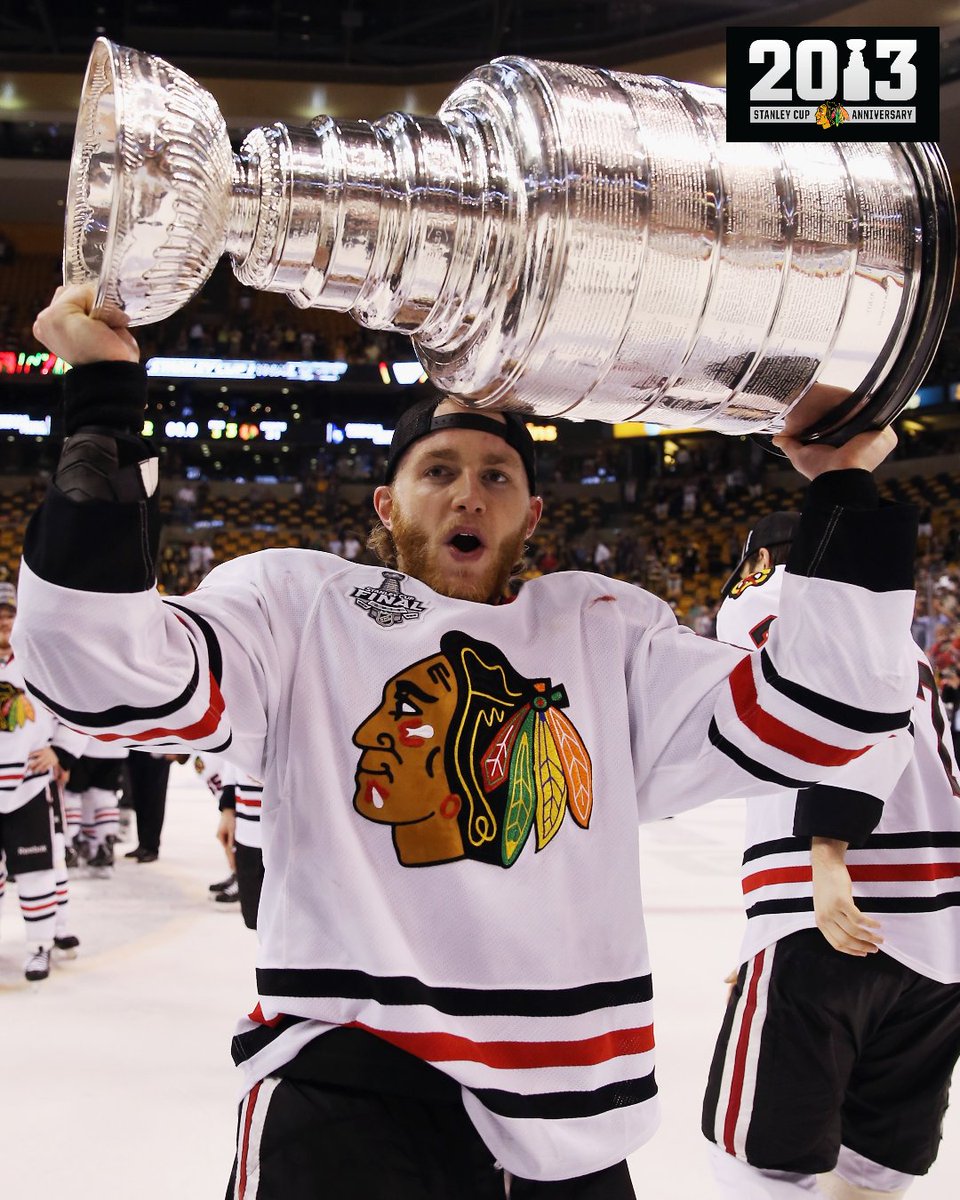 NHLBlackhawks's tweet photo. 10 years ago today we brought Lord Stanley home for the second time in four years 🏆🏆 https://t.co/IuOe0bq3Nb