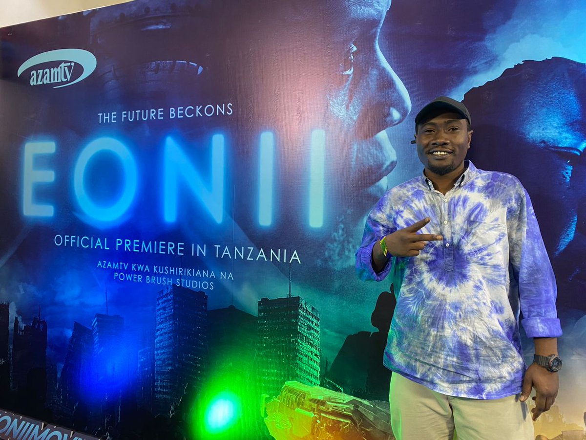 Gudrun_Columbus's tweet photo. Experiencing 1st Tanzanian Sci-Fi film @azamtvtz #Eonii https://t.co/KUQUYKT8vV