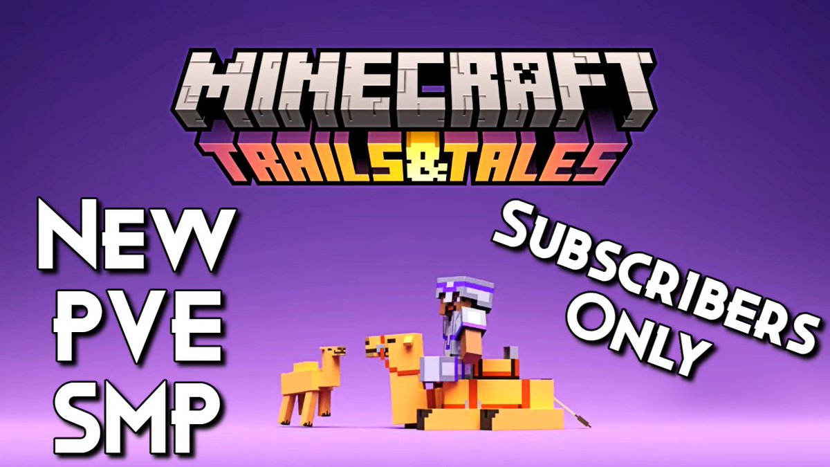 🔴Minecraft Live - New PVE SMP - FREE For Subscribers youtube.com/live/Es68I7OGZ…

#minecraft #minecraftlive #update #trailsandtales #minecraftupdate #minecraftsurvival #gaming #live #livestream #livestreaming