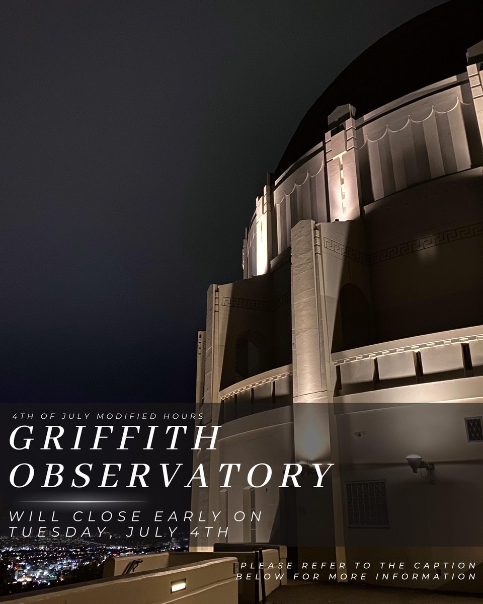 Griffith Observatory tweet media