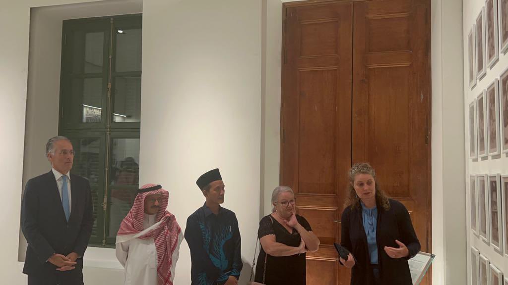 NLinKSA's tweet image. Visit Vice Minister Paul Huijts ended in Jeddah at former 🇳🇱Consulate looking back at 150 years 🇳🇱footprint in the Arabic Peninsula &amp;amp; looking forward to cooperate on shared heritage &amp;amp; exhibition. Vice Min. honored H.C. Nashwa Taher @DutchMFA @KSAmofaEN @jaalberda @smulderspetra1