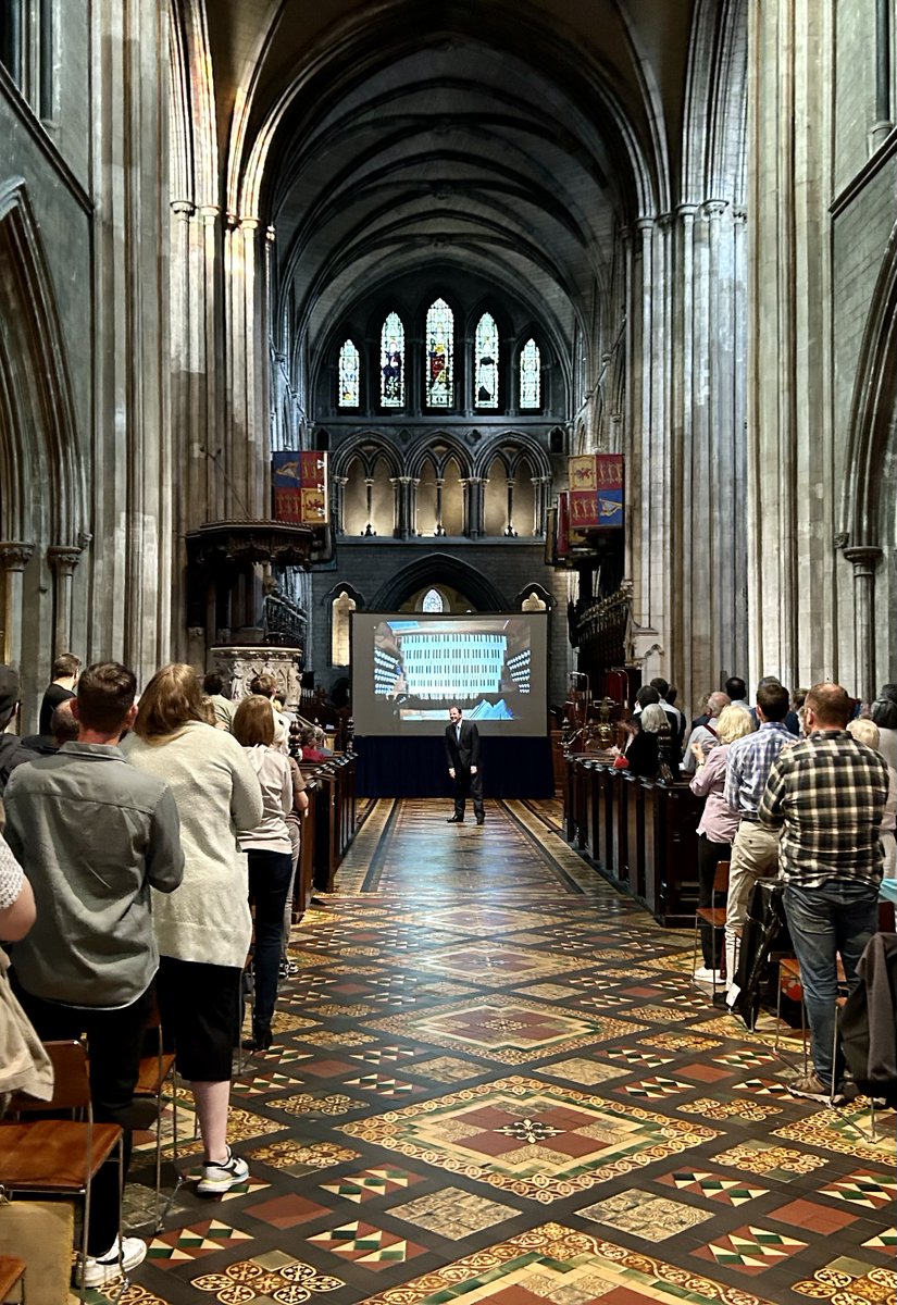 PipeworksIre's tweet photo. Another standing ovation!! #DavidGoode 🙌👏👏👏 at @stpatrickscath
Catch David Goode's interview again with Luke Clancy's #CultureFilesWeekly @CultureFilePod on @RTElyricfm @LyricLorcan:
https://t.co/Pjm6tbu14E
#Pipeworksfestival2023 https://t.co/ZabF3q6KWb https://t.co/npL2hkrDdB