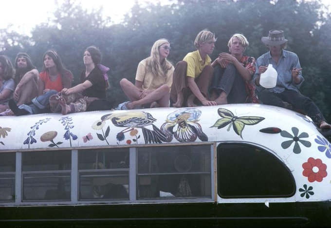 Woodstock, 1969. Photo by Rowland Scherman.