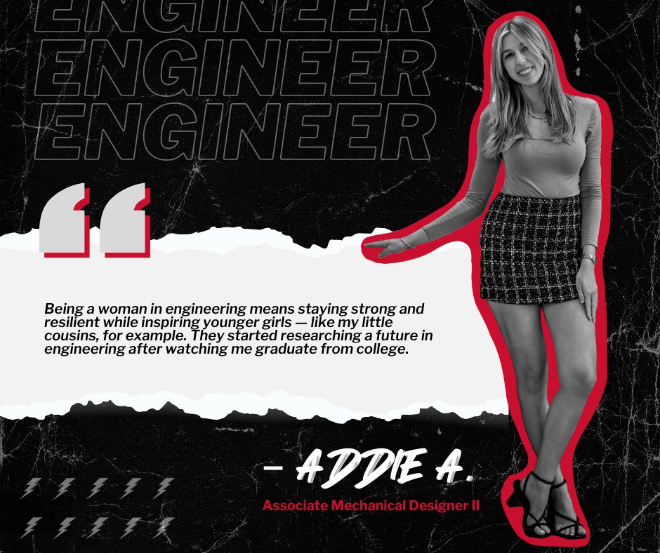Our #WomenInEngineering are raising standards and leading the charge 💥

Join us alongside @INWED1919 in celebrating #WomenInSTEM for #INWED23 — see what two of Power Design's very own say this day means to them, plus the impact they hope to leave on the industry ⬇️ #PDIFamily