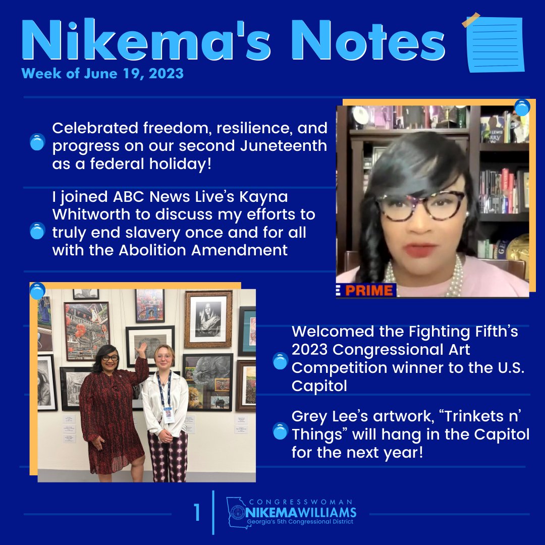 Congresswoman Nikema Williams tweet media