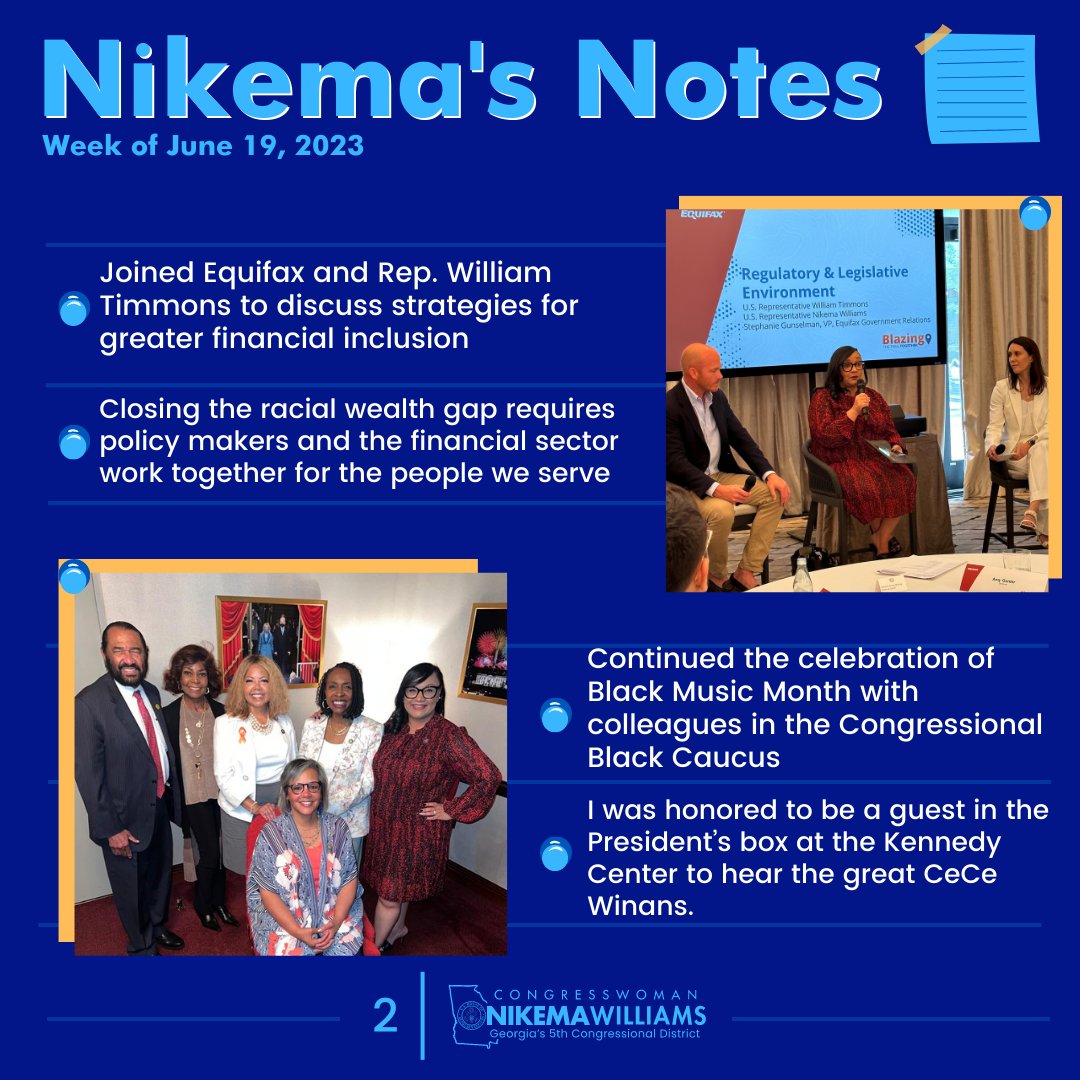 Congresswoman Nikema Williams tweet media
