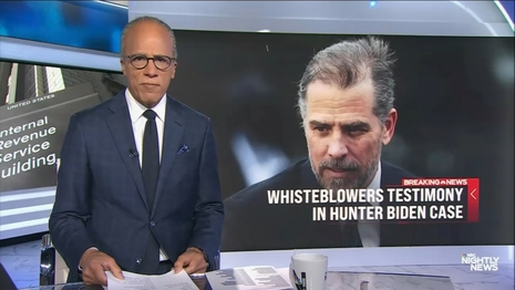 NBC Reports Hunter Implicating Joe Biden in China Deal, ABC/CBS Ignore
