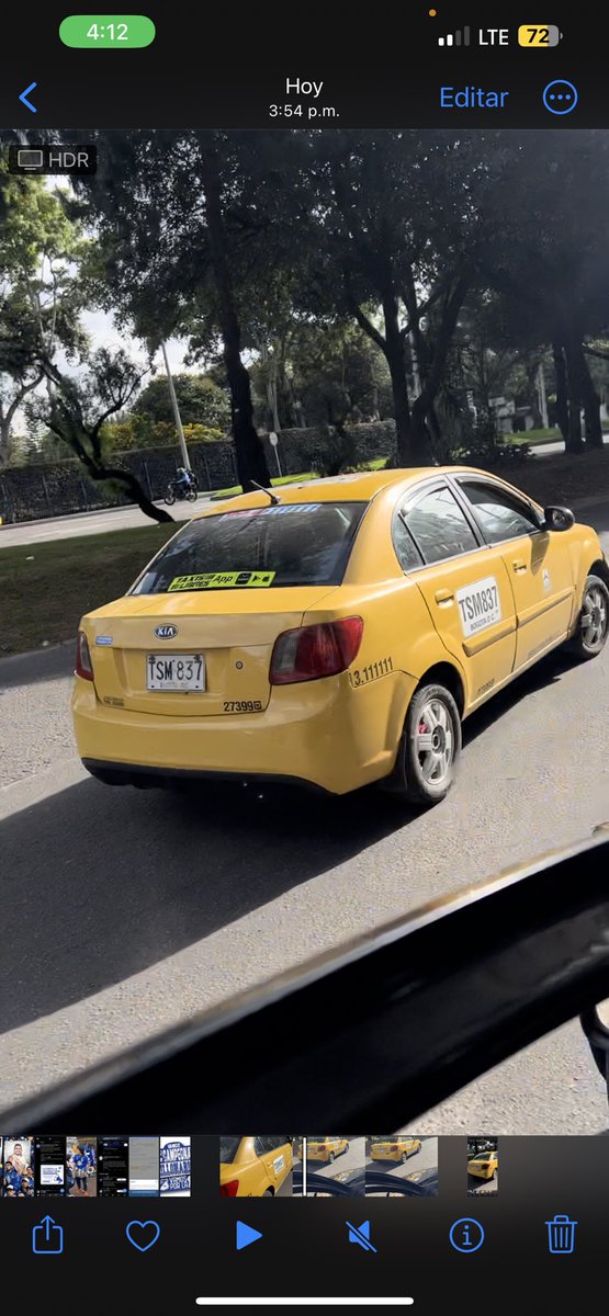 barcojonathan's tweet photo. Por favor difundir a este hampón de placa TSM 837. Este tipo, estrelló mi carro en la 134 con 19 y mientras estaba revisando huyó del lugar @TaxExpressCol @TaxisLibresCol @denuncietaxista @PoliciaBogota @PoliciaColombia @LaLuciernaga @WRadioColombia https://t.co/24Ghmf3nkq