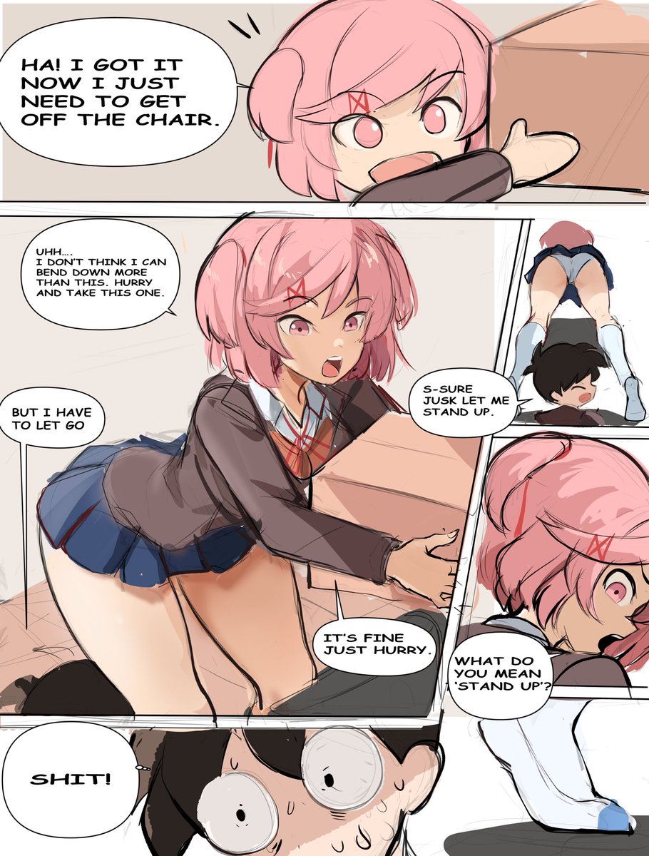 rakfork's tweet photo. Natsuki comic https://t.co/DhLX12FDOV