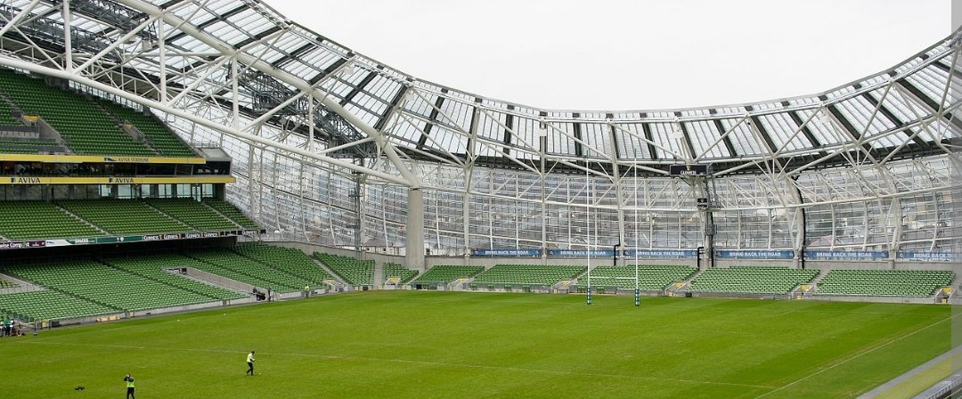 @NUFCThreatLevel Aviva stadium in Dublin has a glass stand. This is so that residents living behind it aren't left in eternal darkness.