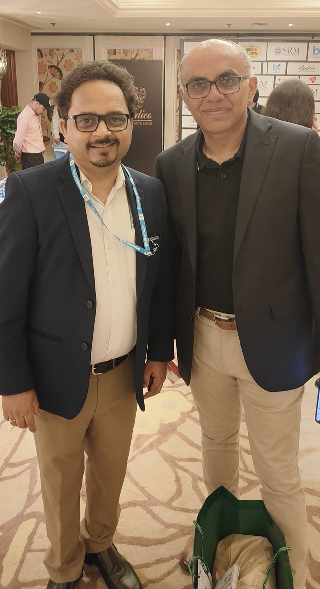 twit2abhi's tweet photo. With Prof @ssbharadwaj9, Acting Director, @MDIGurgaon. She has 50+ publications in int'l &amp; national journals.
With legend Mr. @AshGupta76, Country Manager, @LinkedInIndia. He is on a mission to create a job mkt that values potential over pedigree &amp; equal opportunity for all. https://t.co/RTTuoLxmdn