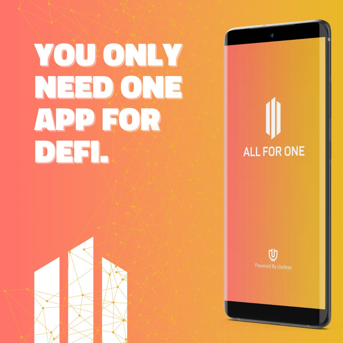 AppAllForOne's tweet image. AllForOne makes DeFi trading a breeze. Seamlessly navigate the crypto market and unlock your trading potential. #DeFi #crypto #trading